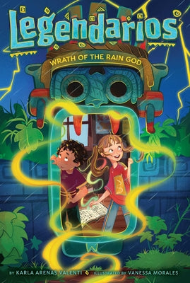 Book cover of Wrath of the Rain God by Arenas Valenti, Karla