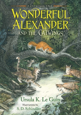 Wonderful Alexander and the Catwings by Ursula K. Le Guin book cover