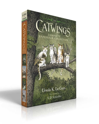 Book cover of The Catwings Complete Paperback Collection (Boxed Set): Catwings; Catwings Return; Wonderful Alexander and the Catwings; Jane on Her Own by Le Guin, Ursula K.