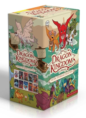 Dragon Kingdom of Wrenly an Epic Ten-Book Collection (Includes Poster!) (Boxed Set): The Coldfire Curse; Shadow Hills; Night Hunt; Ghost Island; Infer by Jordan Quinn book cover