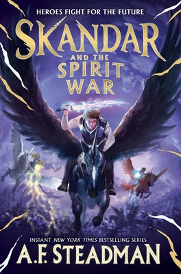Book cover of Skandar and the Spirit War by Steadman, A. F.