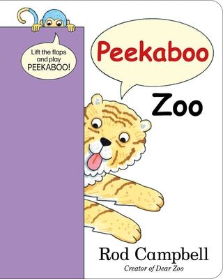 Peekaboo Zoo by Rod Campbell book cover