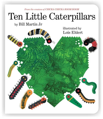 Book cover of Ten Little Caterpillars by Martin, Bill, Jr.