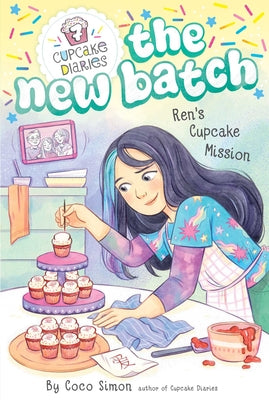 Book cover of Ren's Cupcake Mission by Simon, Coco