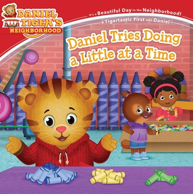 Book cover of Daniel Tries Doing a Little at a Time by Hoffman, Haley