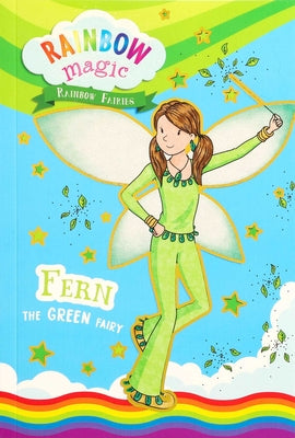 Rainbow Magic Rainbow Fairies Book #4: Fern the Green Fairy by Daisy Meadows book cover