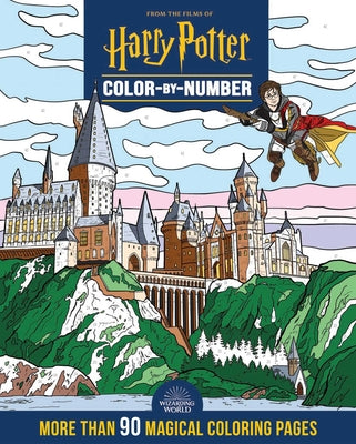 Book cover of Harry Potter Color-By-Number by Editors of Thunder Bay Press