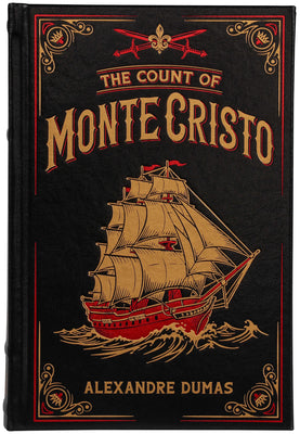 The Count of Monte Cristo (Deluxe Leatherbound Edition) - Historical Fiction, Revenge Classic by Alexandre Dumas (Leather-Bound Classics) by Eric Martone book cover
