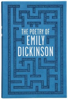 The Poetry of Emily Dickinson - Painted Edges Edition by Emily Dickinson book cover