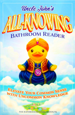Uncle John's All-Knowing Bathroom Reader by Bathroom Reader's Hysterical Society book cover