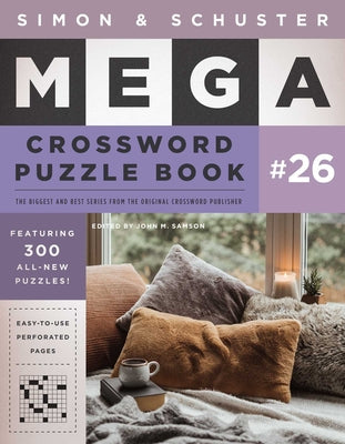 Simon & Schuster Mega Crossword Puzzle Book #26 by John M. Samson book cover