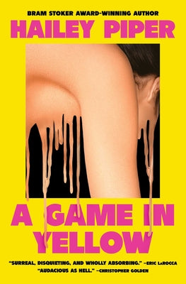 Book cover of A Game in Yellow by Piper, Hailey