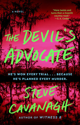 The Devil's Advocate by Steve Cavanagh book cover