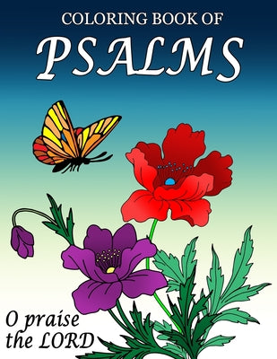 Coloring Book of Psalms: Colouring Pages for Adults with Dementia [Cognitive Activities for Adults with Dementia] by Mighty Oak Books book cover