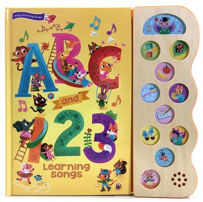 ABC and 123 Learning Songs by Nestling, Rose book cover