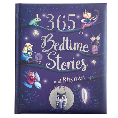 Book cover of 365 Bedtime Stories and Rhymes by Cottage Door Press