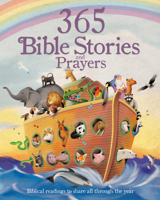 365 Bible Stories and Prayers (Little Sunbeams): Biblical Readings to Share All Through the Year by Cottage Door Press book cover