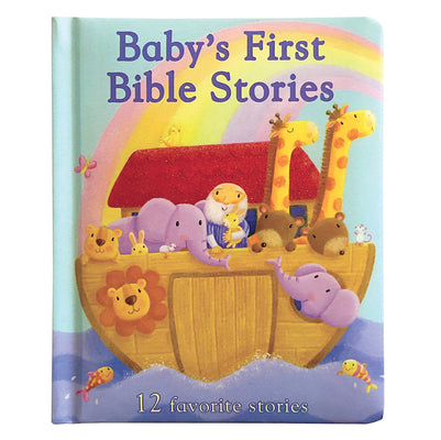 Book cover of Baby's First Bible Stories (Little Sunbeams) by Elliot, Rachel