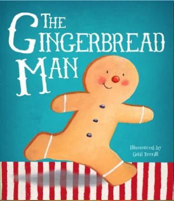 Book cover of The Gingerbread Man by Cottage Door Press