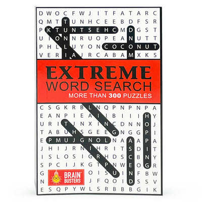 Book cover of Extreme Word Search: With 300 Puzzles by Parragon Books