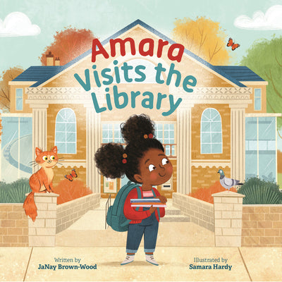 Amara Visits the Library by Janay Brown-Wood book cover