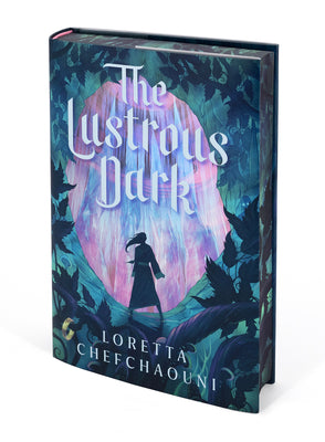 The Lustrous Dark by Chefchaouni, Loretta book cover