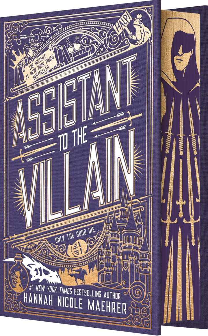 Book cover of Assistant to the Villain (Special Edition Hardcover): A Cozy Fantasy Romantic Comedy from a Tiktok Sensation by Maehrer, Hannah Nicole