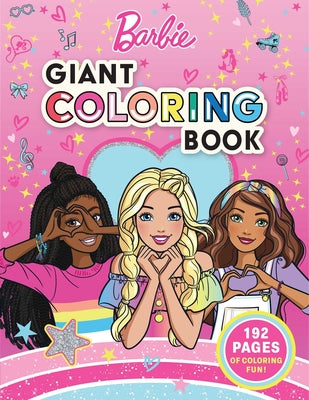 Barbie: Giant Coloring Book by Mattel book cover
