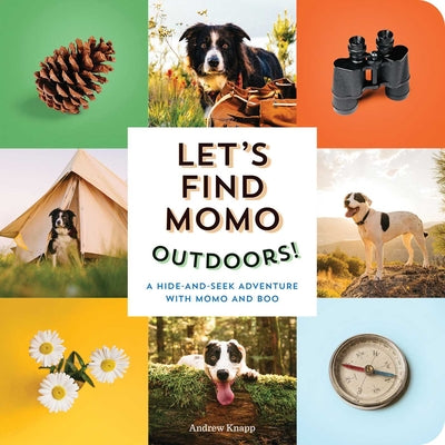 Let's Find Momo Outdoors!: A Hide-And-Seek Adventure with Momo and Boo by Knapp, Andrew book cover