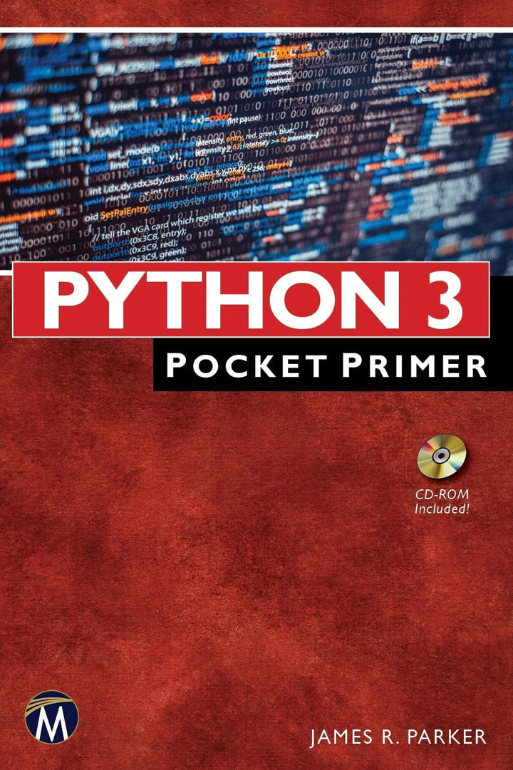 Book cover of Python 3 Pocket Primer by Parker, James R.