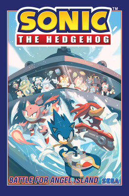 Sonic the Hedgehog, Vol. 3: Battle for Angel Island by Ian Flynn book cover