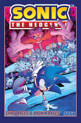 Sonic the Hedgehog, Vol. 9: Chao Races & Badnik Bases by Evan Stanley book cover