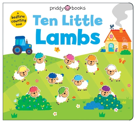 Ten Little Lambs (Little Squishies) by Roger Priddy book cover
