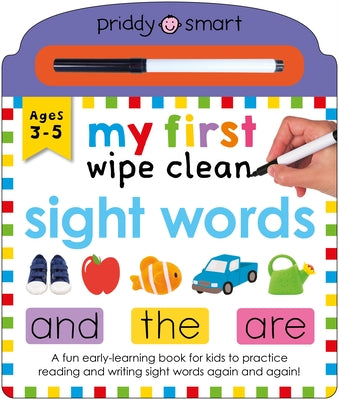 Sight Words (My First Wipe Clean) by Roger Priddy book cover