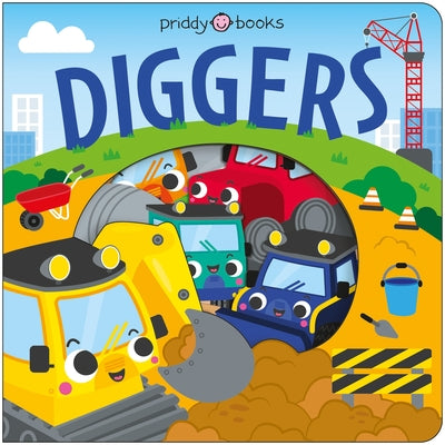 Diggers (Take a Peek!) by Priddy Books book cover