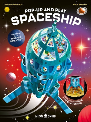 Pop-Up and Play Spaceship by Joalda Morancy book cover