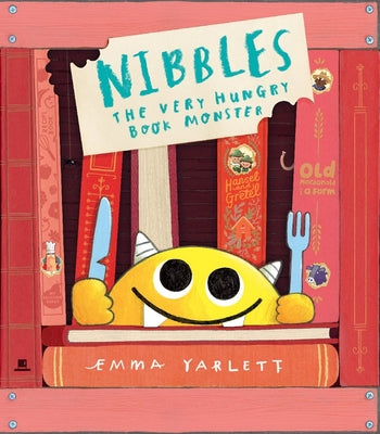 Nibbles the Very Hungry Book Monster by Yarlett, Emma book cover