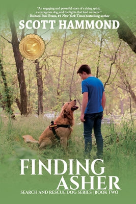 Finding Asher: Search and Rescue Dog Series by Scott Hammond book cover