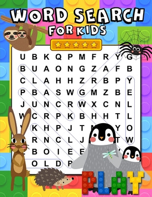 Word Search For Kids: 100 Fun and Educational Word Search Puzzles for Kids ages 6-8 Search & Find Activity Book to Improve Vocabulary, Spell by Jean, Jenis book cover