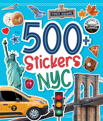Book cover of 500 Stickers: NYC by Duopress Labs
