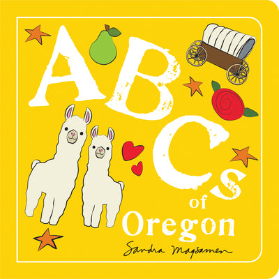 ABCs of Oregon by Sandra Magsamen book cover