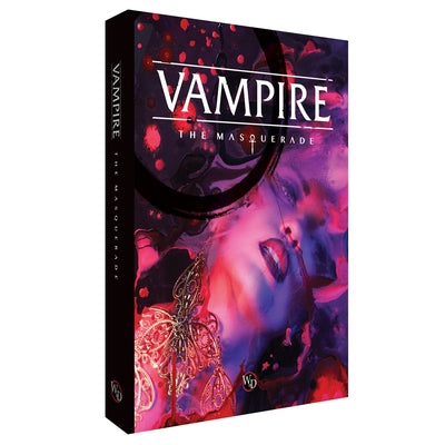 Book cover of Vampire: The Masquerade 5th Edition Roleplaying Game Core Rulebook by Renegade Game Studios