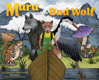 Mara and the Bad Wolf by K Kampeas-Rittenhouse book cover