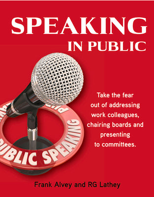 Speaking in Public by Frank Alvey book cover
