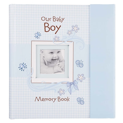 Our Baby Boy Memory Book by Christian Art Gifts book cover