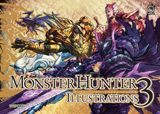 Monster Hunter Illustrations 3 (Hardcover) by Capcom book cover