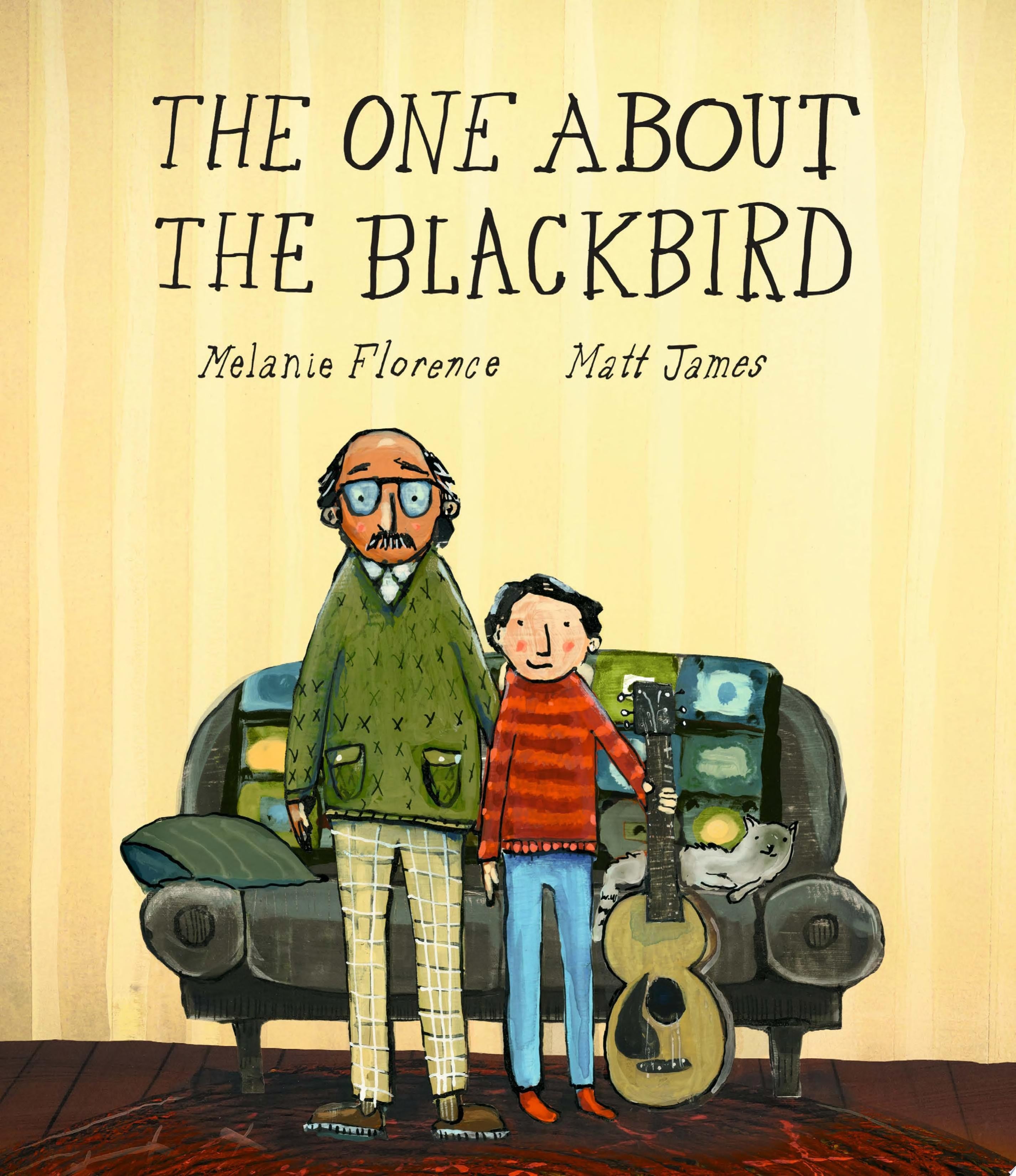 Book cover of The One about the Blackbird by Florence, Melanie