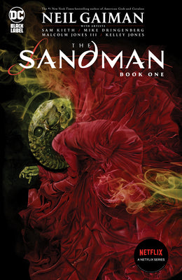 The Sandman Book One by Neil Gaiman book cover