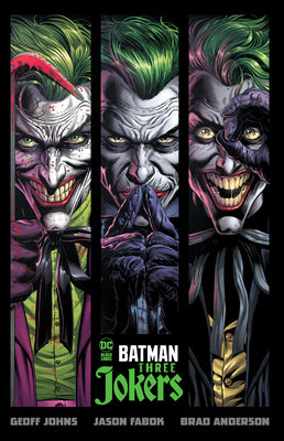 Batman: Three Jokers by Geoff Johns book cover