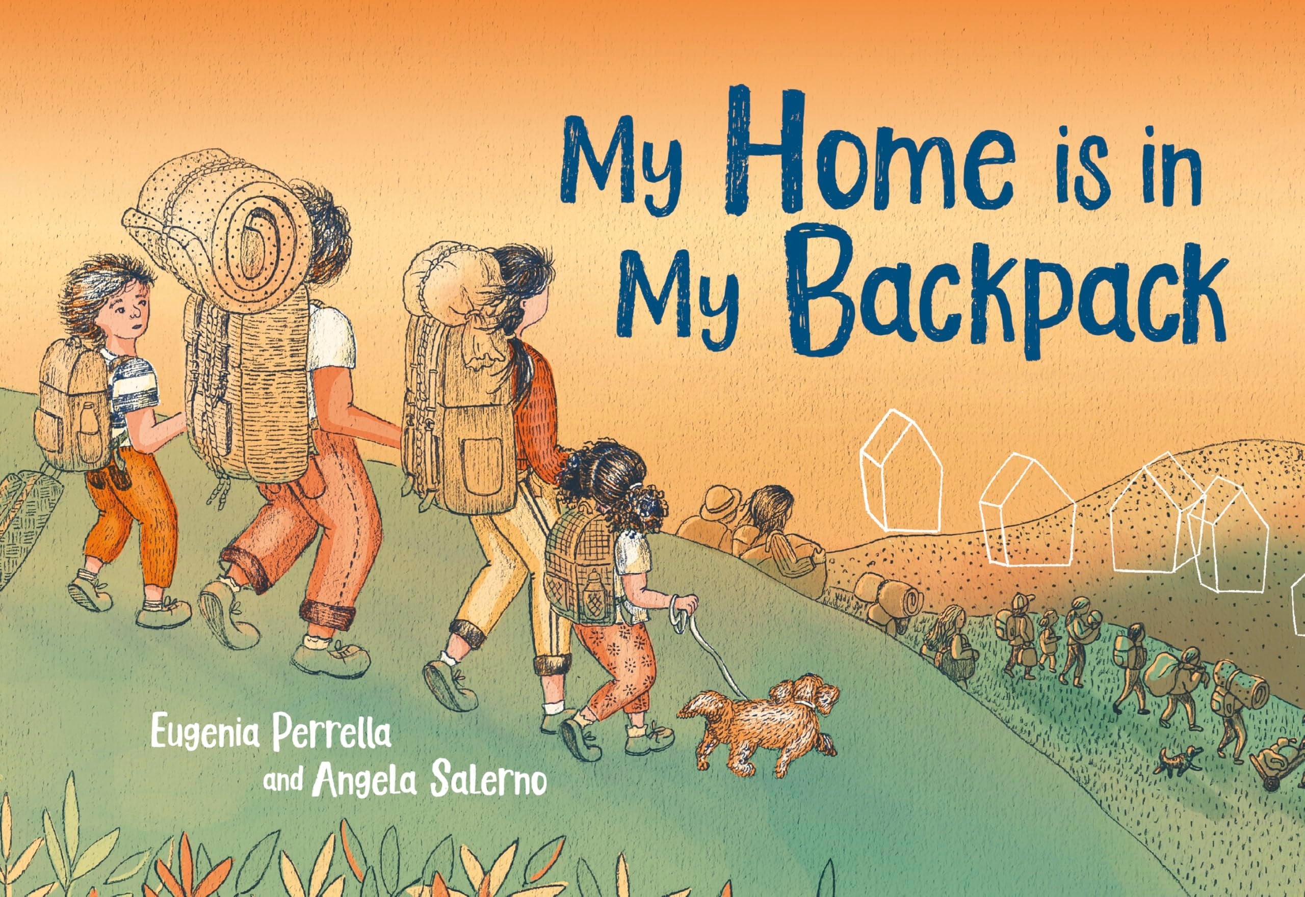 My Home Is in My Backpack by Eugenia Perrella book cover